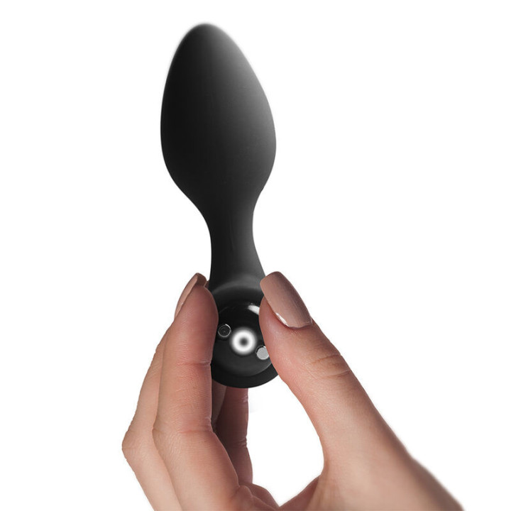 ROCKS-OFF - MINI BAGUETTE RECHARGEABLE 16 FONCTIONS ROSE PIVOINE