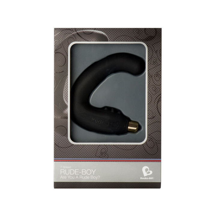 ROCKS-OFF - RUDE-BOY MLE G-SPOT MASSAGER 7 V NOIR