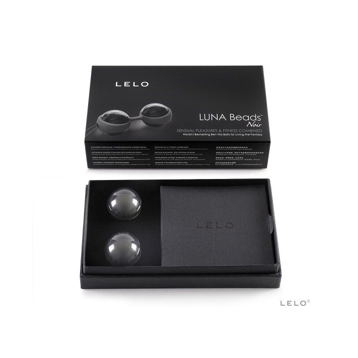 LELO - LUNA BEADS NOIR BALLES DE KEGEL