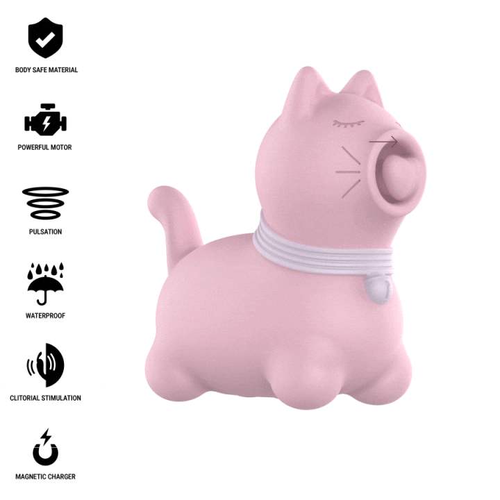 INTENSE - STIMULATEUR DE LANGUE EFFET PULSATION MARIE PINK