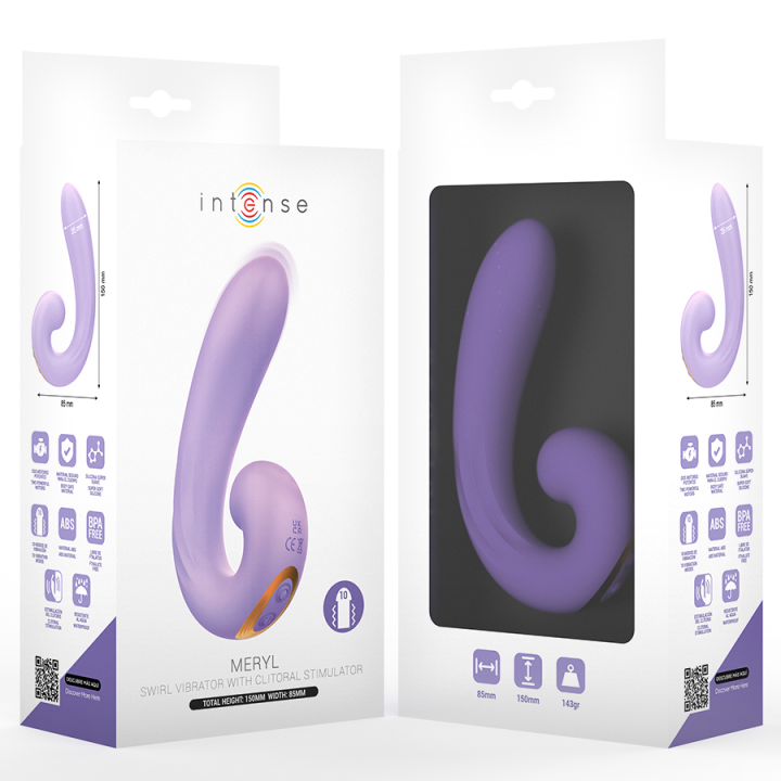 INTENSE - MERYL DOUBLE VIBRATION STIMULATEUR CLITORIEN