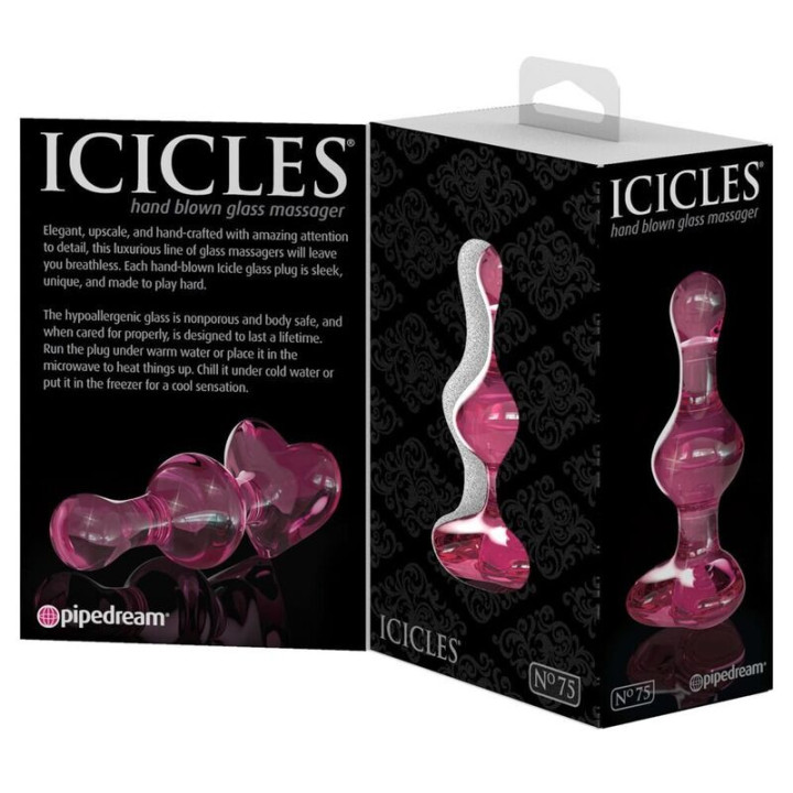 ICICLES - N. 75 GODE EN VERRE
