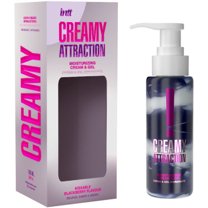 INTT RELEASES - CRÈME ET GEL À LA SAVEUR DE MÛRE KISSABLE 100 ML