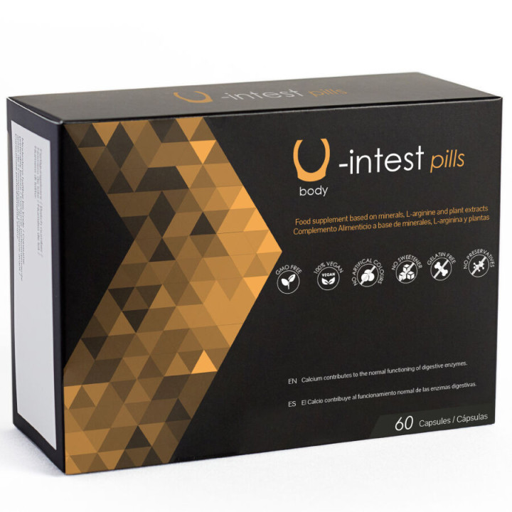 500 COSMETICS - CAPSULES U-INTEST POUR PRÉVENIR LES HÉMORROÏDES - 60 CAPSULES