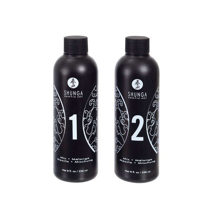 SHUNGA - GEL DE MASSAGE ÉROTIQUE ORIENTAL CORPS À CORPS AUX FRUITS EXOTIQUES