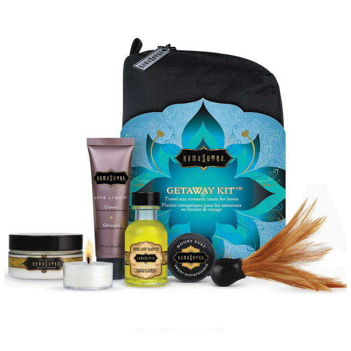 KIT KAMASUTRA - ROMANTIQUE ET LUXUEUX EN FORMAT VOYAGE