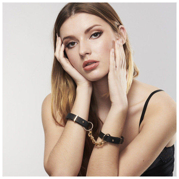 BIJOUX INDISCRETS - MENOTTES BRACELETS NOIR