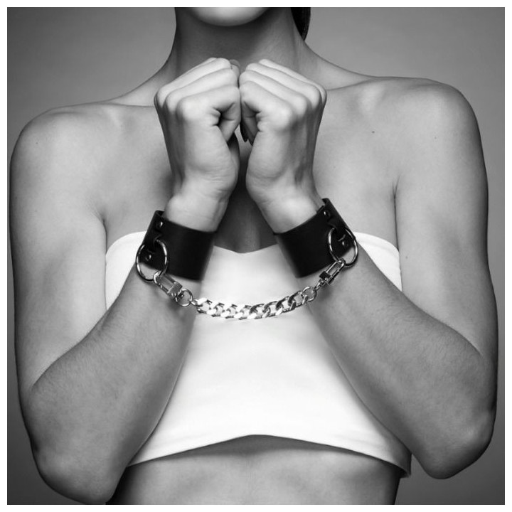 BIJOUX INDISCRETS - MAZE MANCHETTES LARGES NOIR