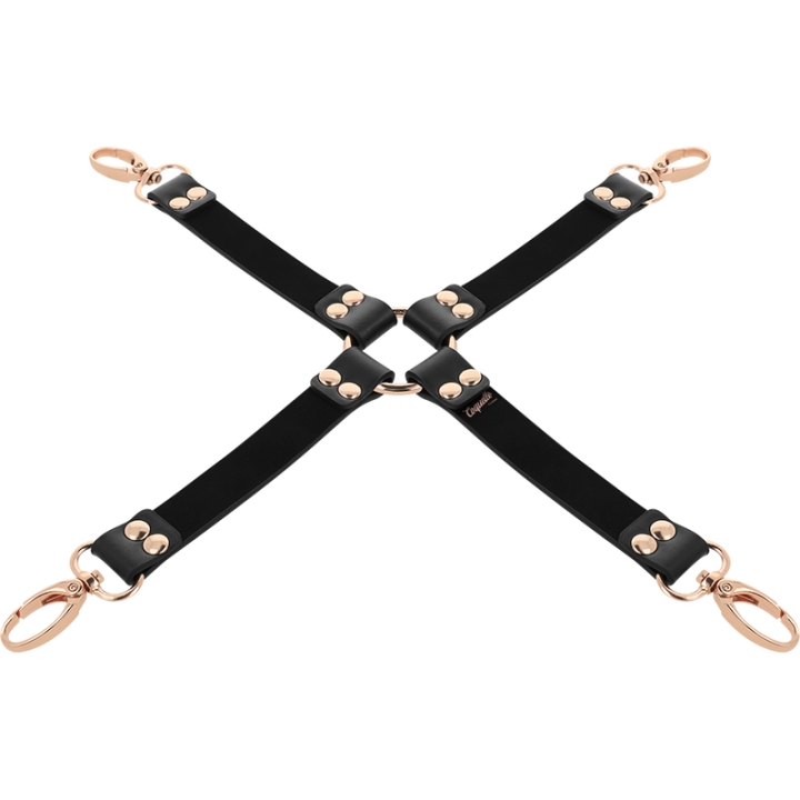 COQUETTE CHIC DESIRE - CRAVATE DE PORC FANTAISIE EN CUIR VÉGÉTAL