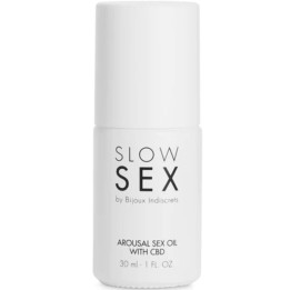 BIJOUX INDISCRETS - SLOW SEX HUILE DE MASSAGE SEXUEL AU CBD 30 ML