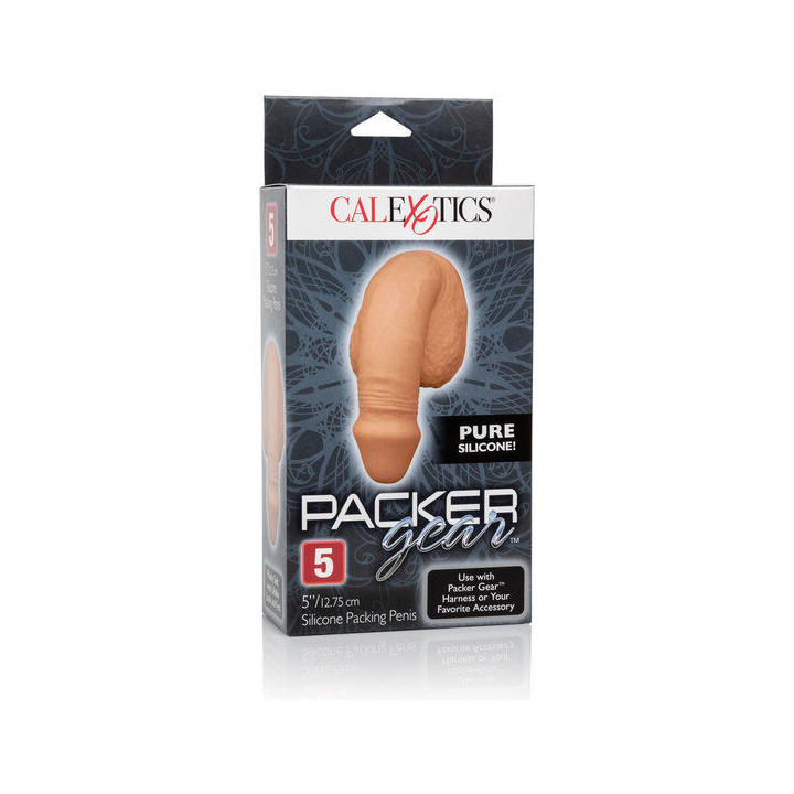 CALEXOTICS - EMBALLAGE SILICONE PÉNIS 12.75 CM CARAMEL