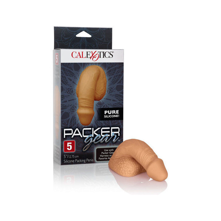 CALEXOTICS - EMBALLAGE SILICONE PÉNIS 12.75 CM CARAMEL