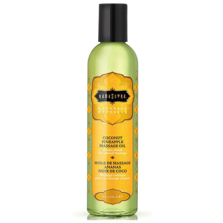KAMASUTRA - NATURALS HUILE DE MASSAGE PIÑA COLADA 236ML