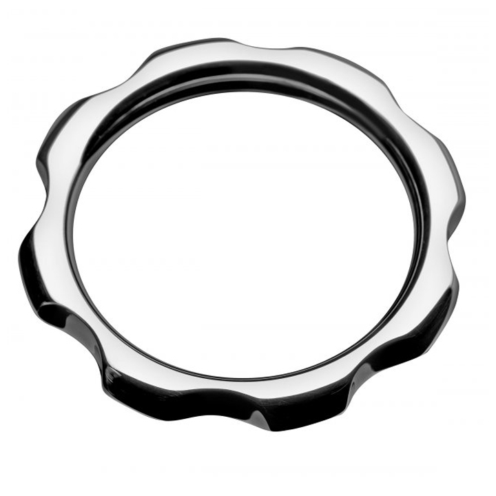 METAL HARD - ANNEAU DE TORQUE EN POUR PÉNIS ET TESTICULES 45MM
