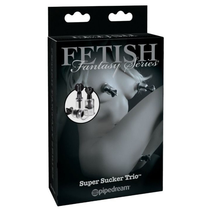 FETISH FANTASY ÉDITION LIMITÉE - SUPER TRIO D'ASPIRATION POUR TÉTONS ET CLITORIS
