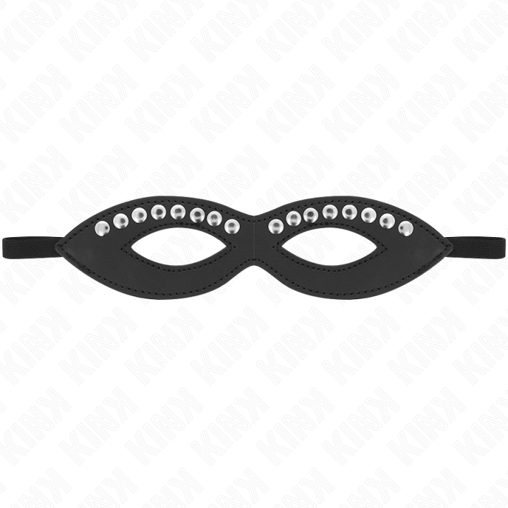 KINK - MASQUE POUR LES YEUX AVEC MINI RIVETS MODÈLE 1 20,5 x 5,5 CM