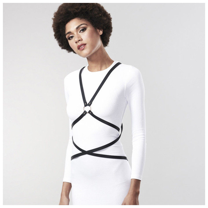 BIJOUX INDISCRETS - HARNAIS MULTI-VOIES MAZE NOIR
