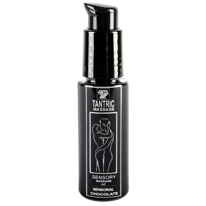 EROS-ART - HUILE DE MASSAGE TANTRIQUE NATURELLE ET APHRODISIAQUE AU CHOCOLAT 30 ML