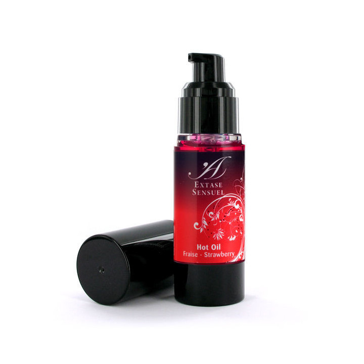 EXTASE SENSUAL - HUILE STIMULANTE CHALEUR FRAISE 30 ML