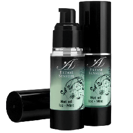 EXTASE SENSUAL - HUILE DE MASSAGE A EFFET GLACE EXTRA FRAÎCHE 100 ML