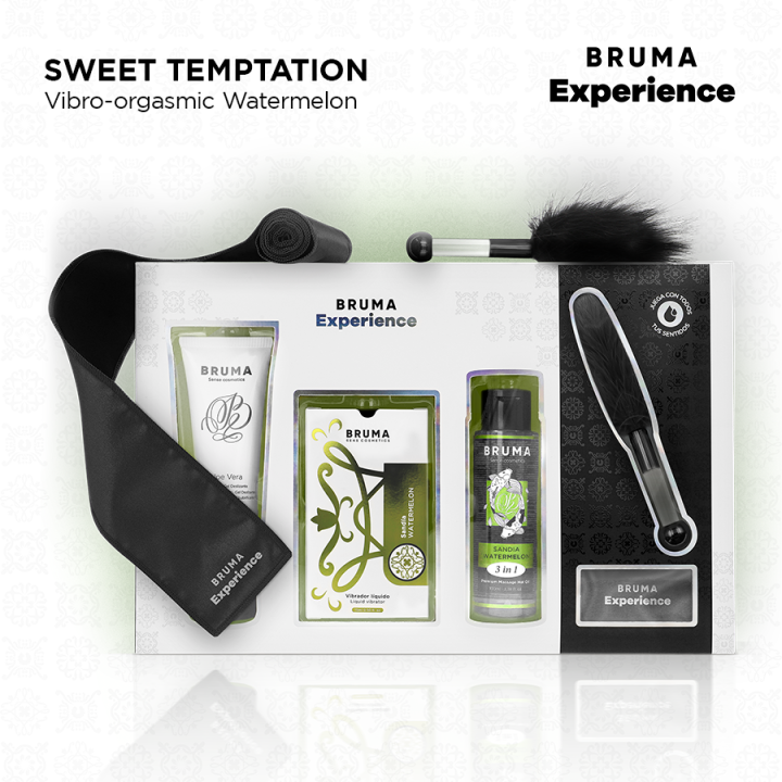 BRUMA XPERIENCE - KIT TENTATION DOUCE VIBRO-ORGASMIQUE PASTÈQUE