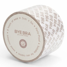 BYE-BRA - BODY TAPE DOUBLE SIDED DOUBLE SIDED TAPE BEIGE ONE SIZE 5 X 500 CM