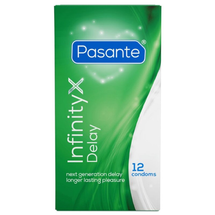 PASANTE - PRÉSERVATIFS DELAY INFINITY 12 UNITÉS