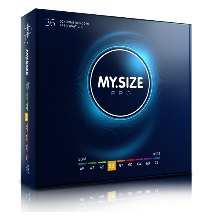 MY SIZE - PRO PRÉSERVATIFS 53 MM 36 UNITÉS