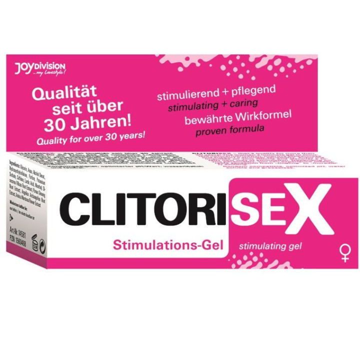 JOYDIVISION EROPHARM - CLITORISEX GEL STIMULANT 25 ML
