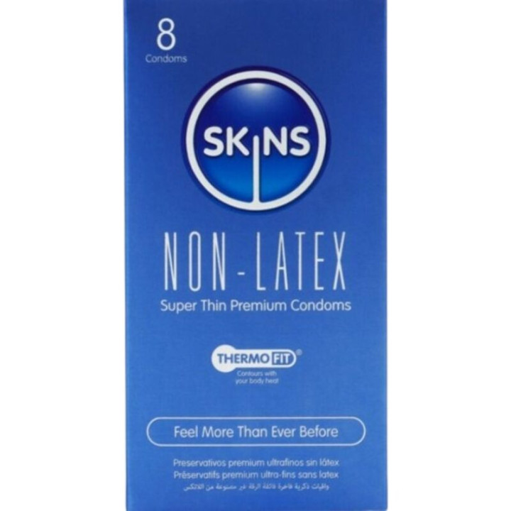 SKINS - PRÉSERVATIFS SANS LATEX, PAQUET DE 8