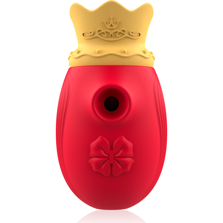 INTENSE - STIMULATEUR CLITORIS 10 MODES D'ASPIRATION ET DE LÉCHAGE - ROUGE