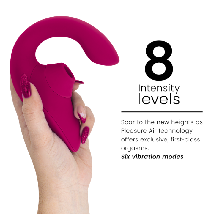 WOMANIZER - VIBRATEUR STIMULATEUR BLEND RABBIT ROSE VIBRANT