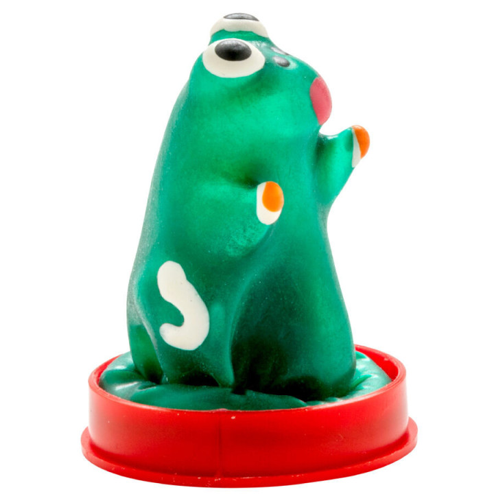 CONDOMERIE - PRÉSERVATIFS FANTAISIE PEINTS À LA MAIN MODÈLE GRENOUILLE 1