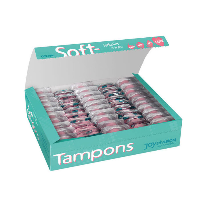 JOYDIVISION SOFT-TAMPONS - ORIGINAL SOFT-TAMPONS MINI X 50 UNITÉS