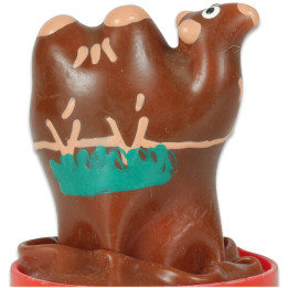 CONDOMERIE - PRÉSERVATIFS FANTAISIE PEINTS À LA MAIN CAMEL
