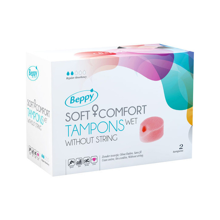 BEPPY - TAMPONS SOFT CONFORT HUMIDE 2 UNITÉS