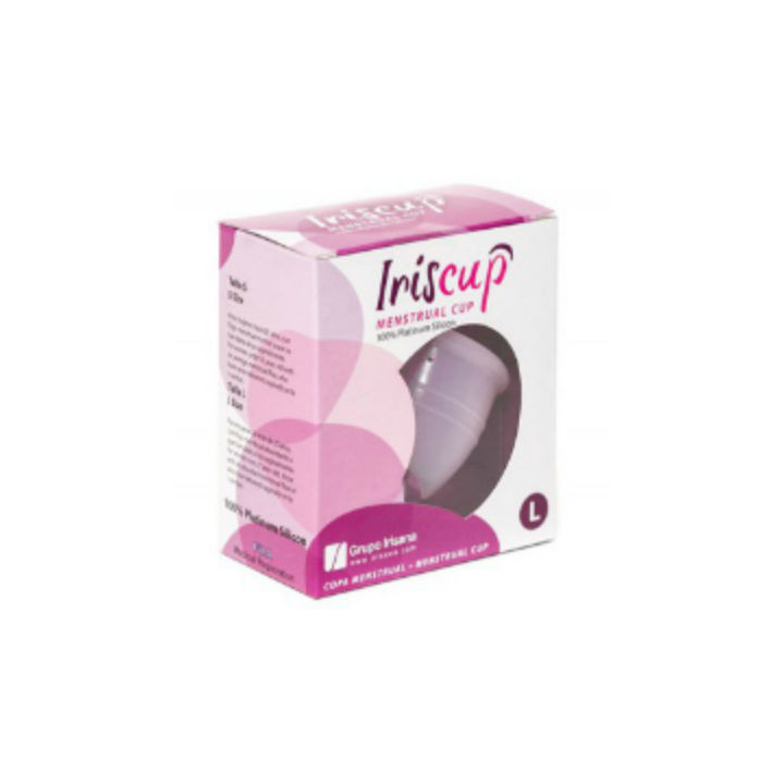 IRISCUP - GRANDE TASSE DU MOIS ROSE + SAC STÉRILISATEUR OFFERT