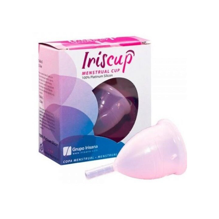IRISCUP - GRANDE TASSE DU MOIS ROSE + SAC STÉRILISATEUR OFFERT