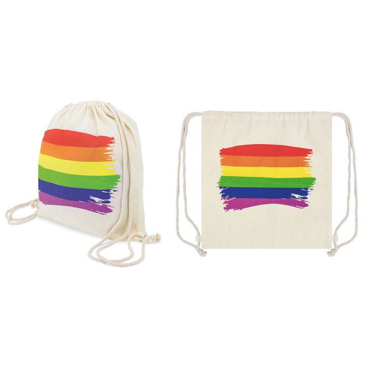 PRIDE - SAC DOS DRAPEAU LGBT EN COTON