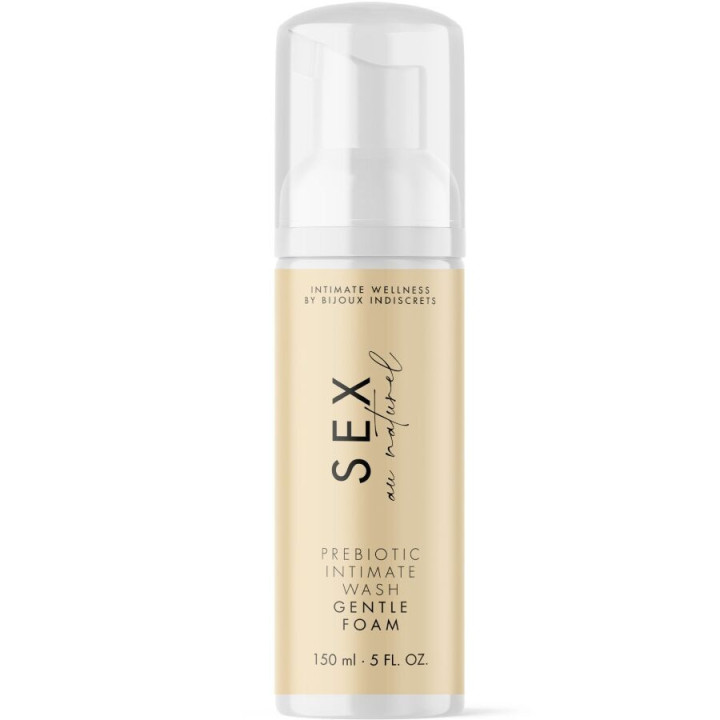 BIJOUX INDISCRETS - SEX AU NATUREL Gel intime prÃbiotique avec mousse 150 ml