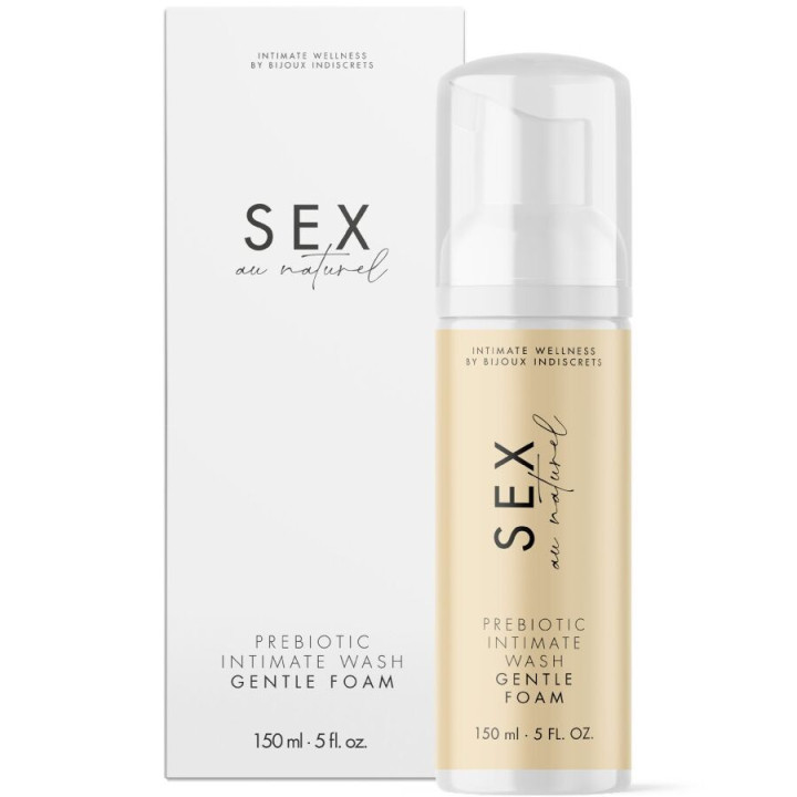 BIJOUX INDISCRETS - SEX AU NATUREL Gel intime prÃbiotique avec mousse 150 ml